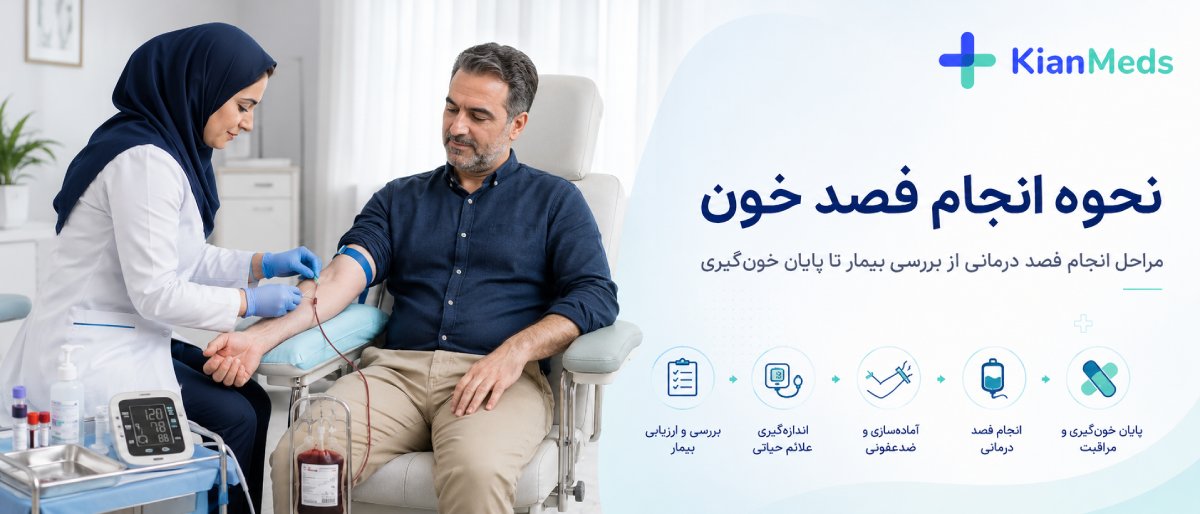 نحوه انجام فصد خون چگونه است؟